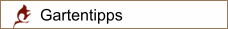 Gartentipps